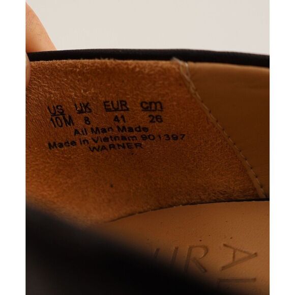 Naturalizer Womens Warner Square Toe Pumps Block Heel Black Faux Leather Size 10 - Picture 10 of 11